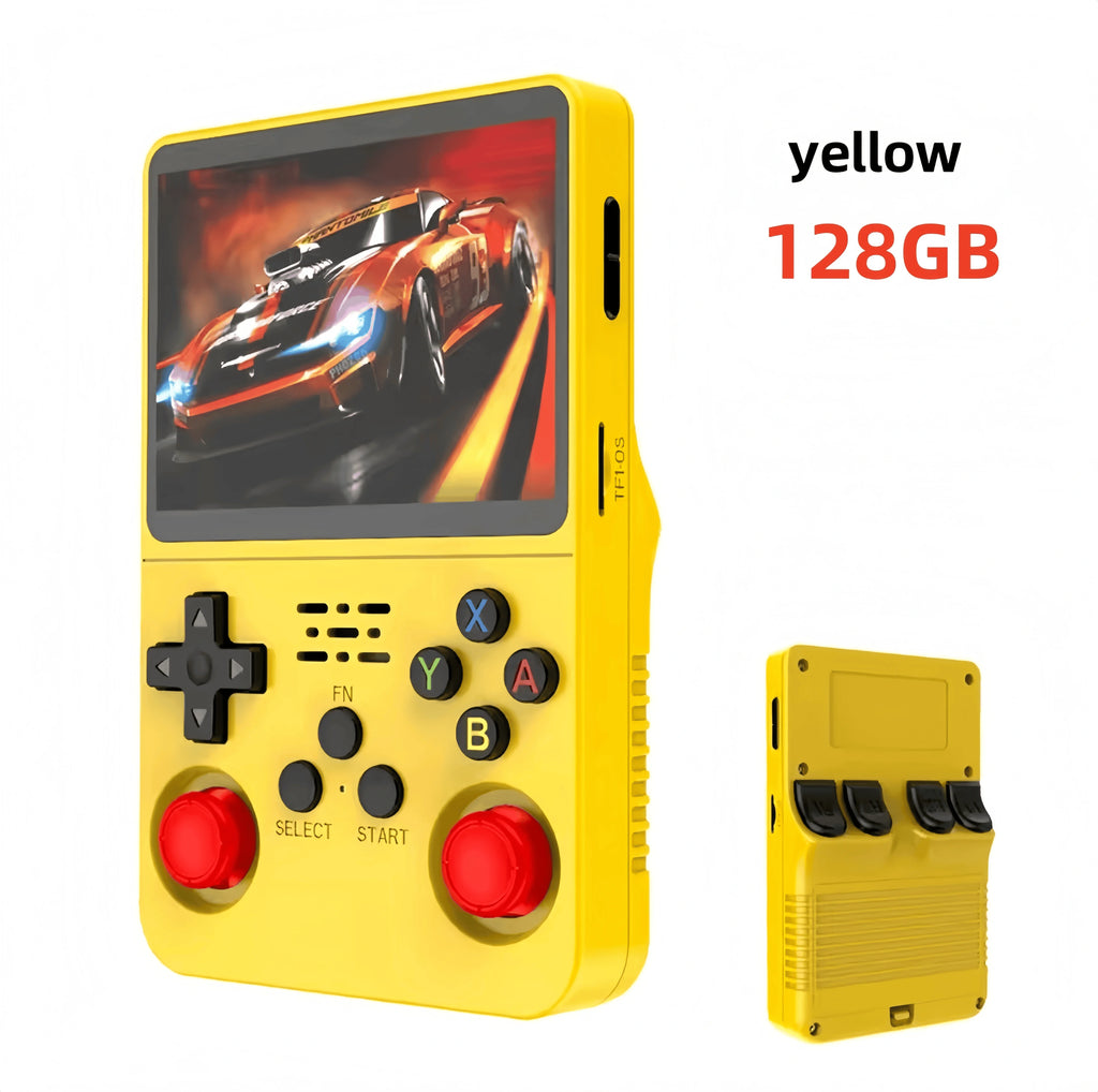 Retro R36 Ultra Handheld Video Game Console IPS Screen 128GB Games Portable Pocket Player Linux System R36S R36 PRO