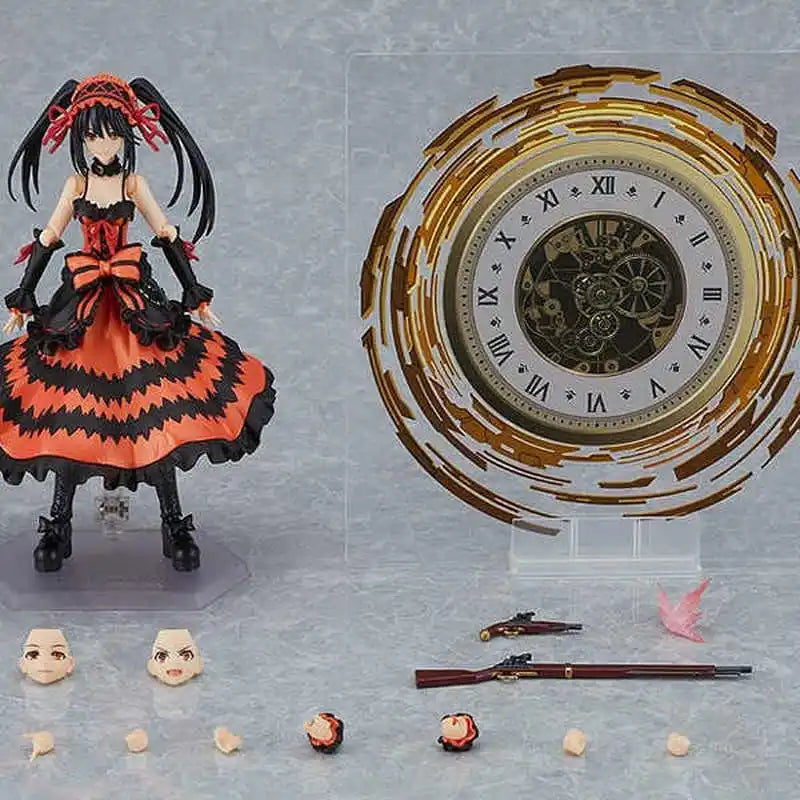 Date A Live-Protagonist Tokisaki Kurumi Artikulierte Actionfigur Spielzeug Desktop-Raum-Ornament Jungen Fan Geburtstagsspielzeug Geschenk