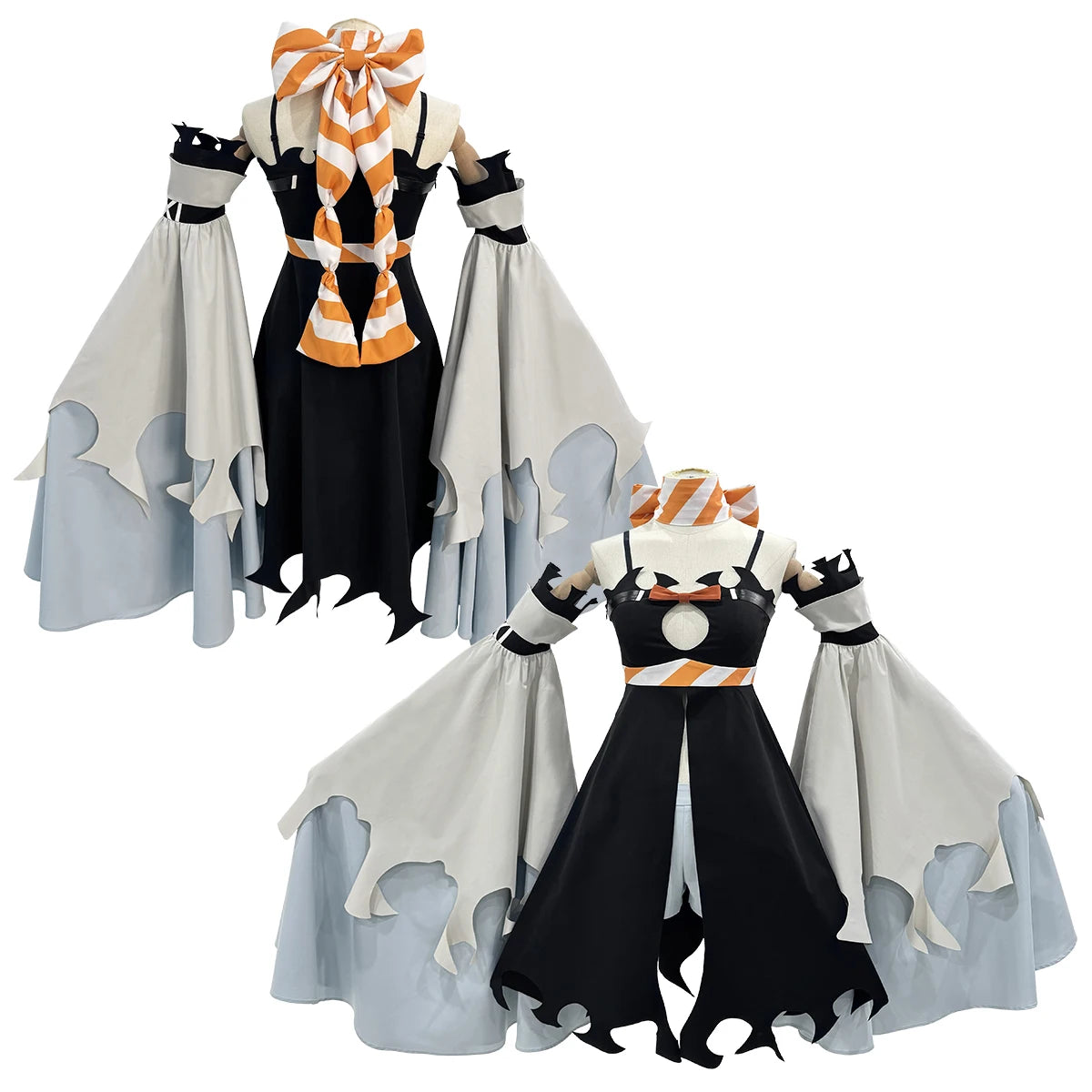 HOLOUN Amo Cosplay Costume Wig Gachiakuta Anime Convention Halloween Christmas Gift Boot Covers Dress Scarf Shorts Sleeves