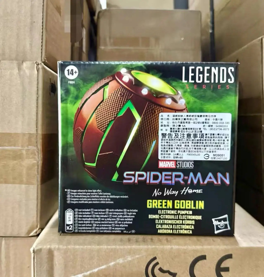 Hasbro Marvel Legends Spider-Man Green Pumpkin Bombball