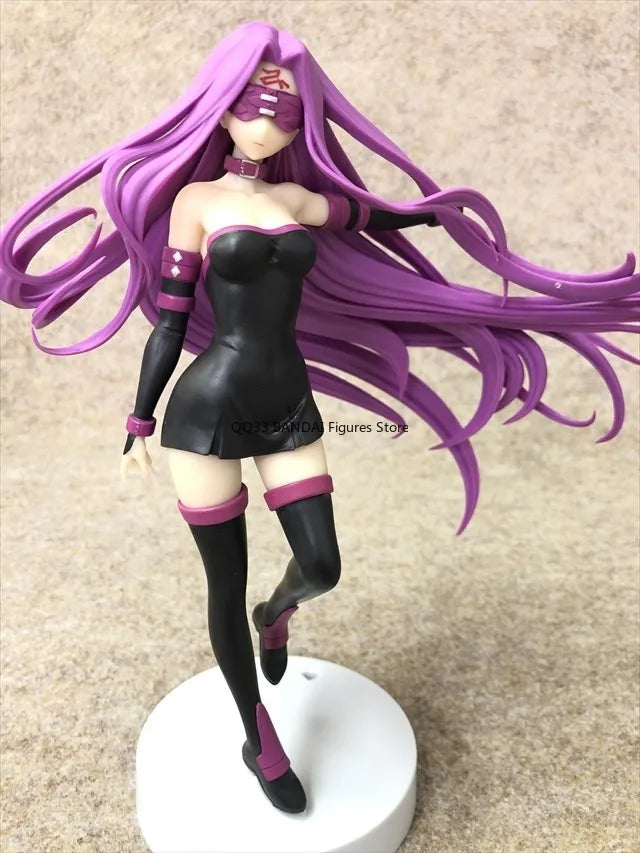 BANDAI Original EXQ Fate/stay Night Heaven's Feel Medusa Rider Anime-Actionfigur Modell Schreibtischdekoration Geschenk