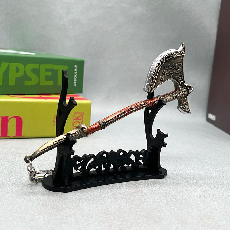 16 см Бог на войната Левиатан брадва Кратос игра реплика метално оръжие модел колекционерска декорация 1:6 екшън фигурка аксесоар играчка момчета