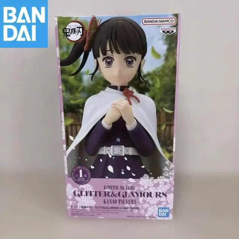 Genuine BANDAI BANPRESTO Demon Slayer KIMETSU NO YAIBA GLITTER & GLAMOURS Kochou Shinobu Tsuyuri Kanawo PVC Figure Model Toy