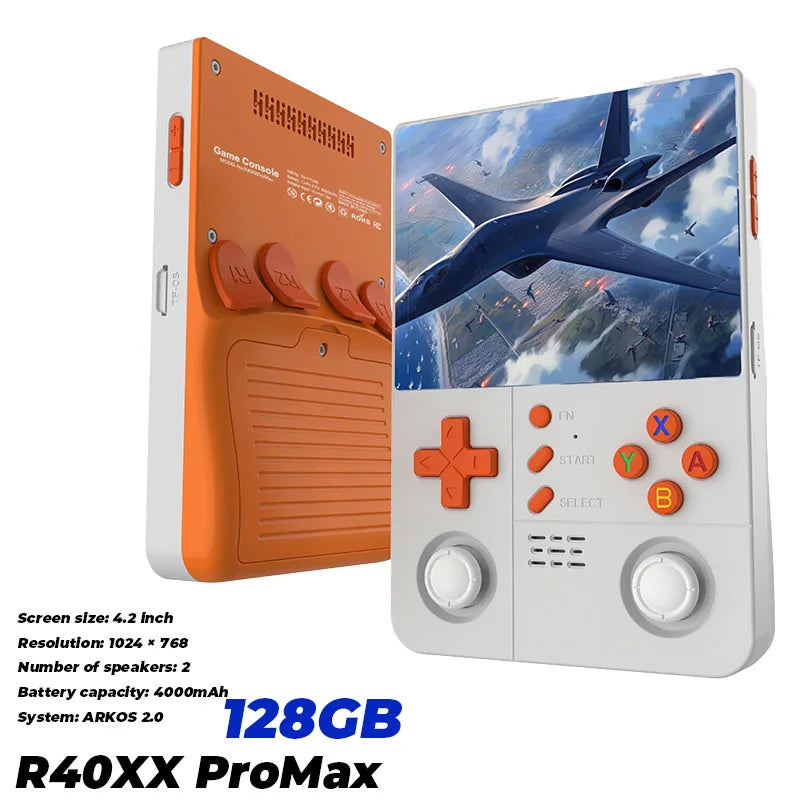 FUNKIDDY Retro Handheld Game Console R40XX pro Max Wi-Fi Compatible R36XX 20000+ Games Player Gift for Boys And Friends