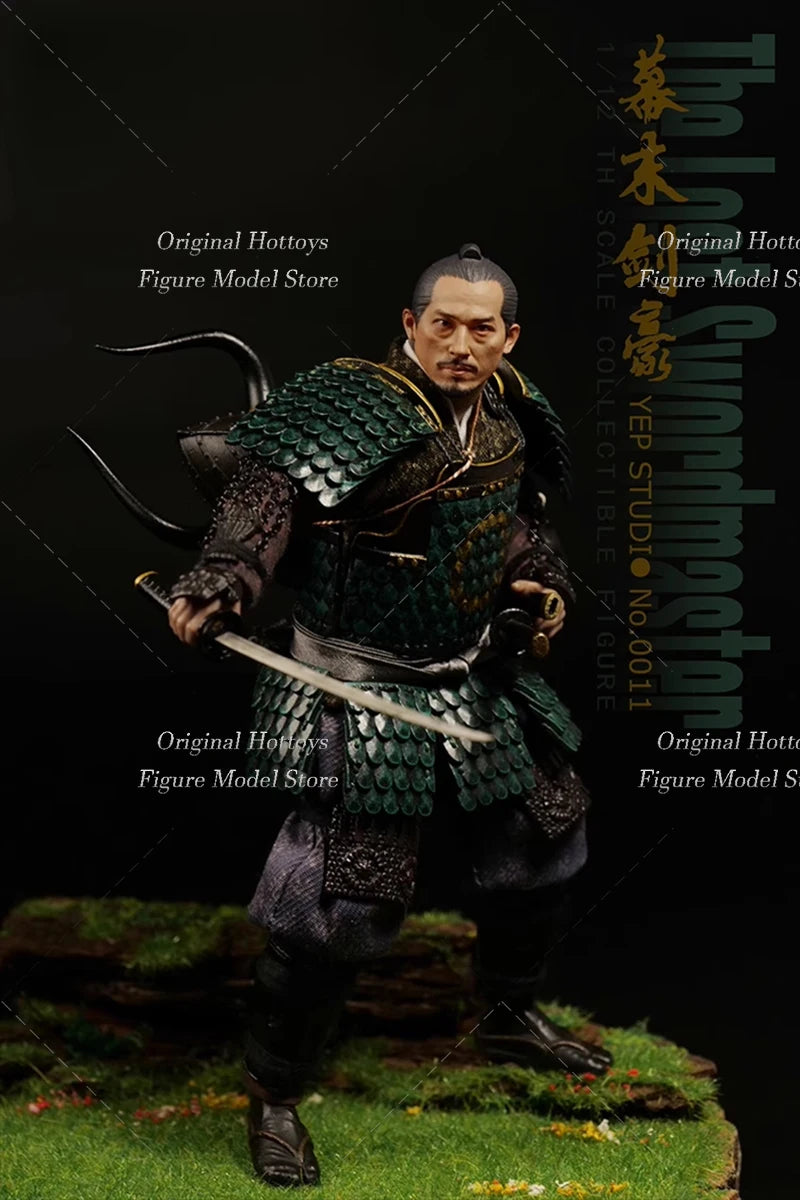Yep Studio No.0011 1/12 Scale Male Soldier Shogunate Swordmaster Ancient Hero Full Set 6-inches Action Figure Doll Gifts