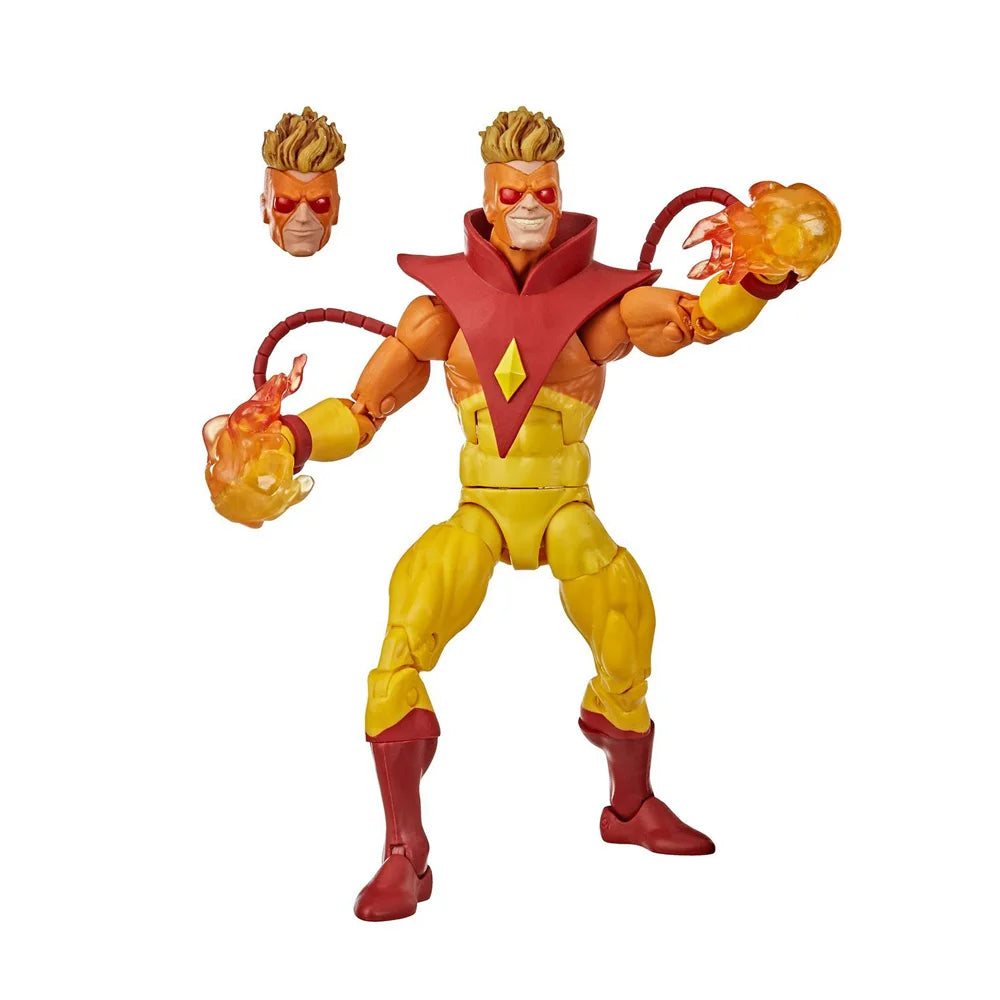 Marvel Legends Rogue with No Extra Hands Nor Head and Pyro 2-pack Set 6" Loose Action Figure
