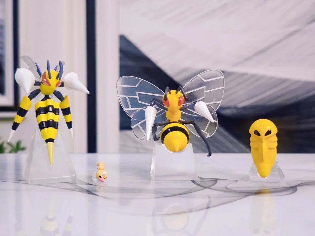 Anime Proportion Beedrill Metapod 1/20 Limited Edition Model Toy Rare Collectible Child Gift Action Figure Collectors Item
