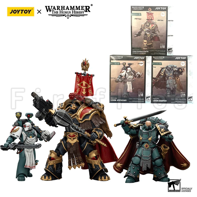 1/18 JOYTOY Action Figure The Horus Heresy Sons of Horus Legion Champion Apothecary Anime Toy