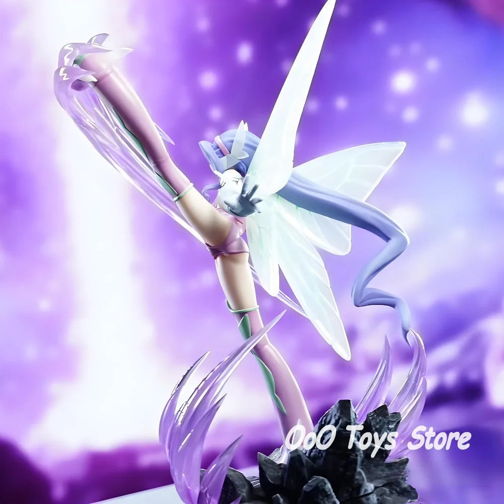 21cm Anime Digimon Adventure Figure Fairimon Action Figures Pvc Collection Model Toys for Children Gifts