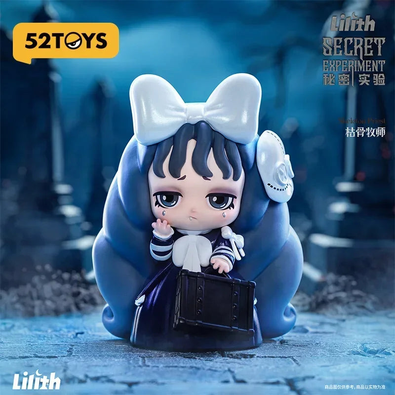 52TOYS Lilith Secret Experiment Series Blindbox Spielzeug Puppe Niedliche Anime Actionfigur Ornamente Figuren Puppen Desktop Home Decor
