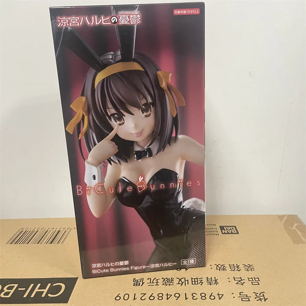Original Anime-Figur „Furyu – Die Melancholie der Haruhi Suzumiya“ von BiCute Bunnies – Haruhi Suzumiya Actionfigur Spielzeug