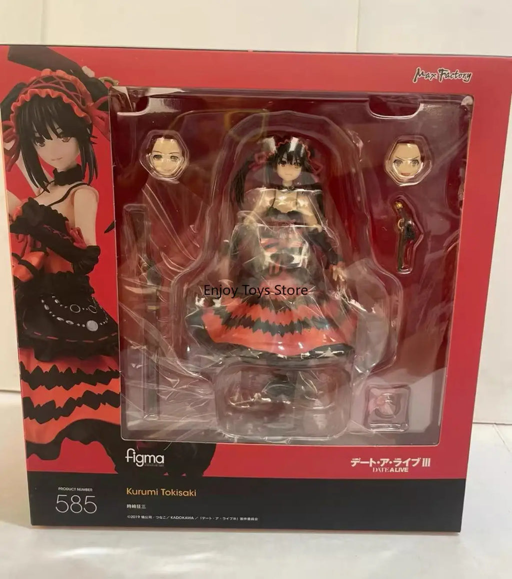 In Stock GSC Figma 585 Dating Battle Tokisaki Kurosan Moving Figure 1/12 Soldier
