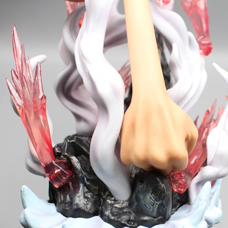 29cm One Piece Luffy Long Hand Anime Figures Nika Luffy Gear 2 Action Figurine Pvc Statue Model Doll Collection Toy Decora Gifts