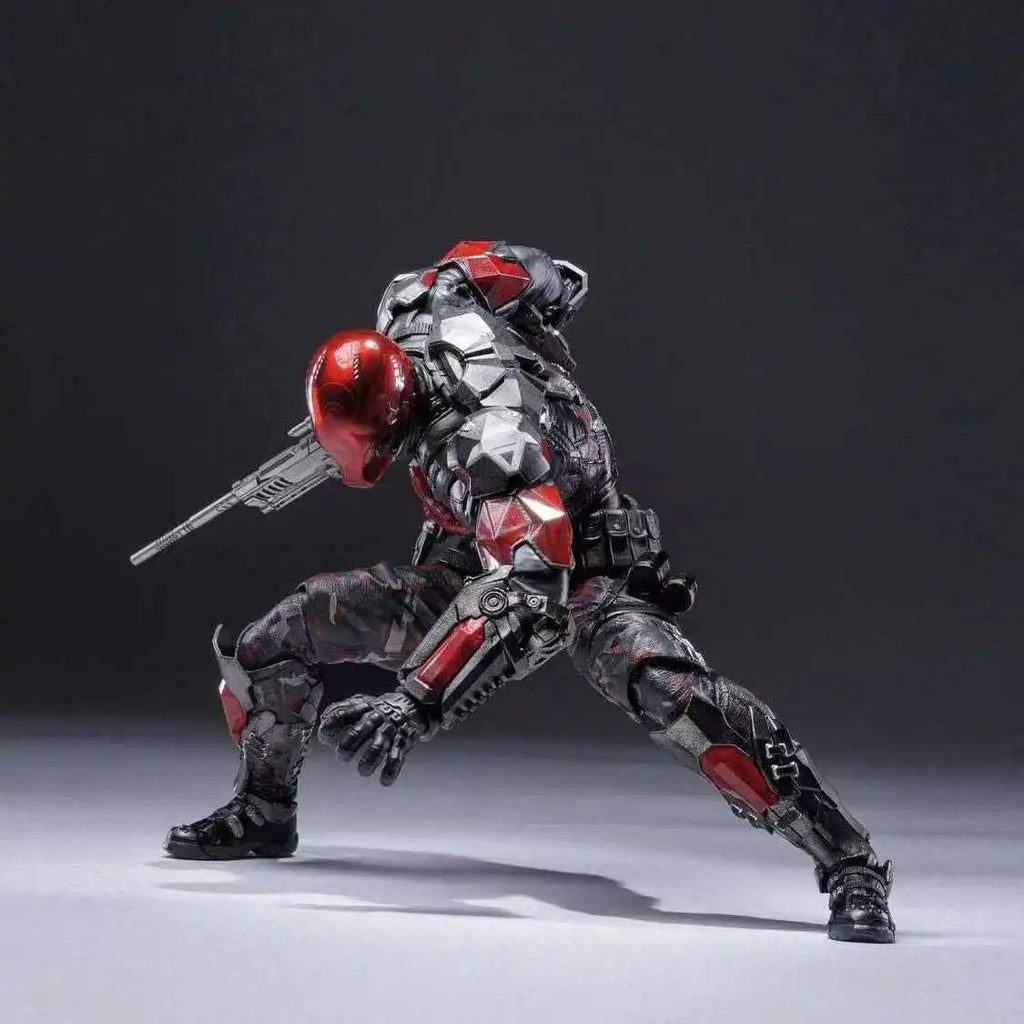 New Original Batman: Arkham Knight LPZZ U-P-Finegures Arkham Knight  Figure Batman DC Multiverse Superman 1/12 Action Figures