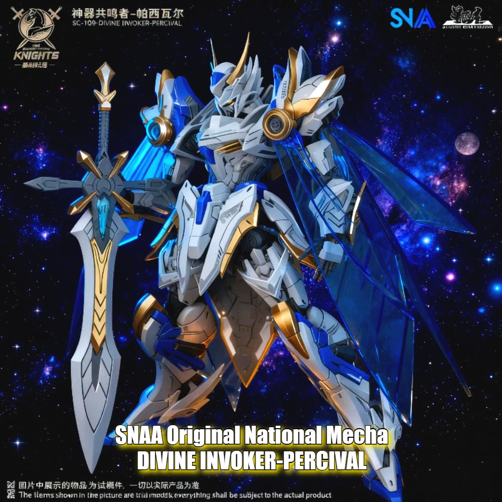 SNAA 1/144 Percival/Achilles National Creative Mecha Model Precise Detail Multi-Pose Play Collector-Grade Action Figure Boy Gift