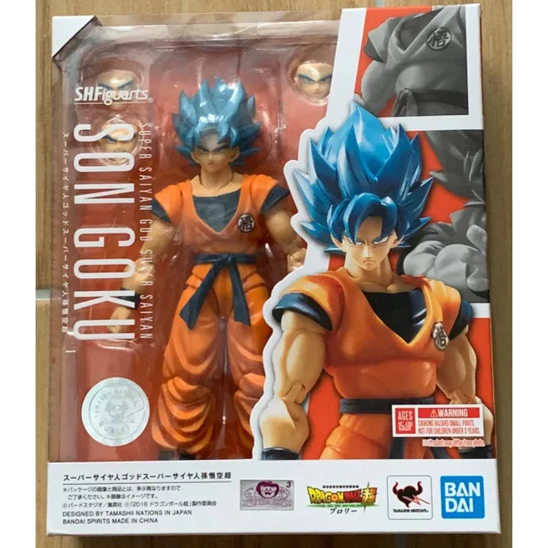 In Stock BANDAI S.H.Figuarts Son Gohan Vegeta Android 16 Frieza Turtle Dodoria Dragon Ball Z Action Figure Collection Gift