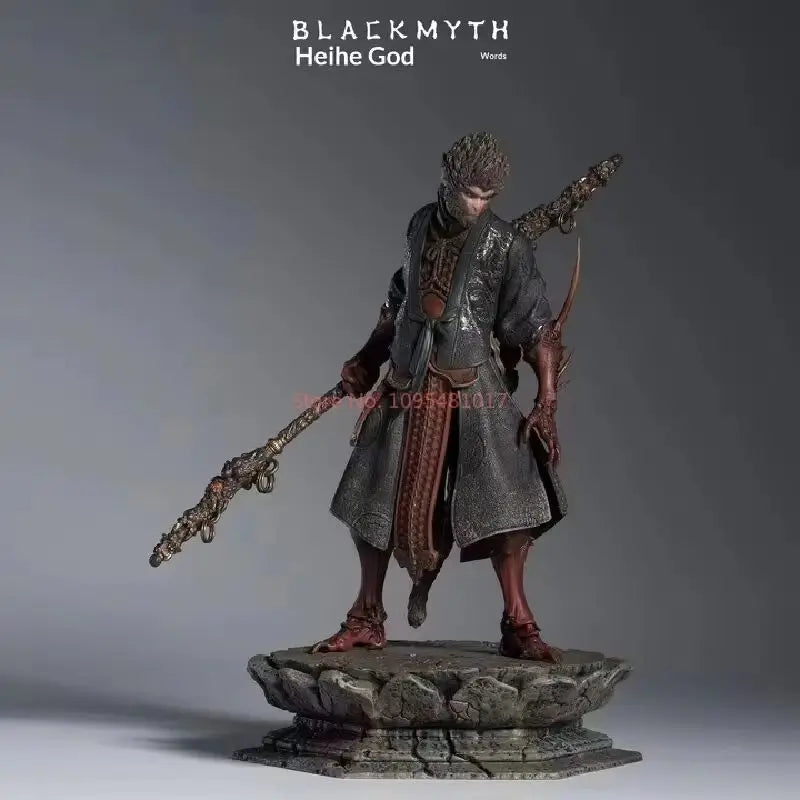 Black Myth Wukong 1/12 Collectible Action Figure Destined One Yaksha King Yan Huo Set Desktop Display For Game Collection Fans