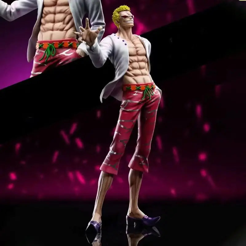 29см One Piece Аниме Фигурка Donquixote Doflamingo Екшън Фигурка PVC Модел Статуя Кукла Колекция Декорация Орнаменти Играчки Подарък