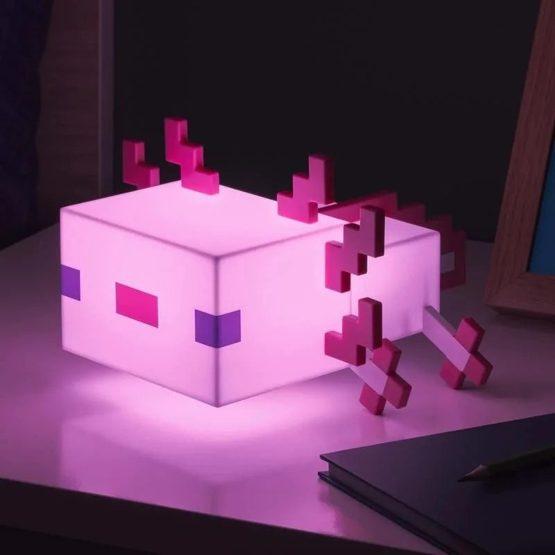 MC Game Salamander Lamp Five Color Toy Atmosphere Light Modes Lamp To Decorate Your Gaming Desk Or Night Stand Children's Gift