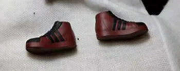 1/12 Men Soldier Miles Cosplay Clothes Long Sleeve Print Hoodie Black Backpack Sneaker For DIY 6" Spider Boy Action Figure Body