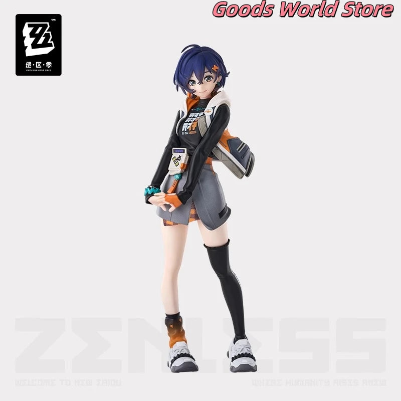 In stock Wise Belle figurine Model ornament Mihoyo ZZZ Zenless Zone Zero Belle Cosplay Costume Anime Game Model Halloween Gift