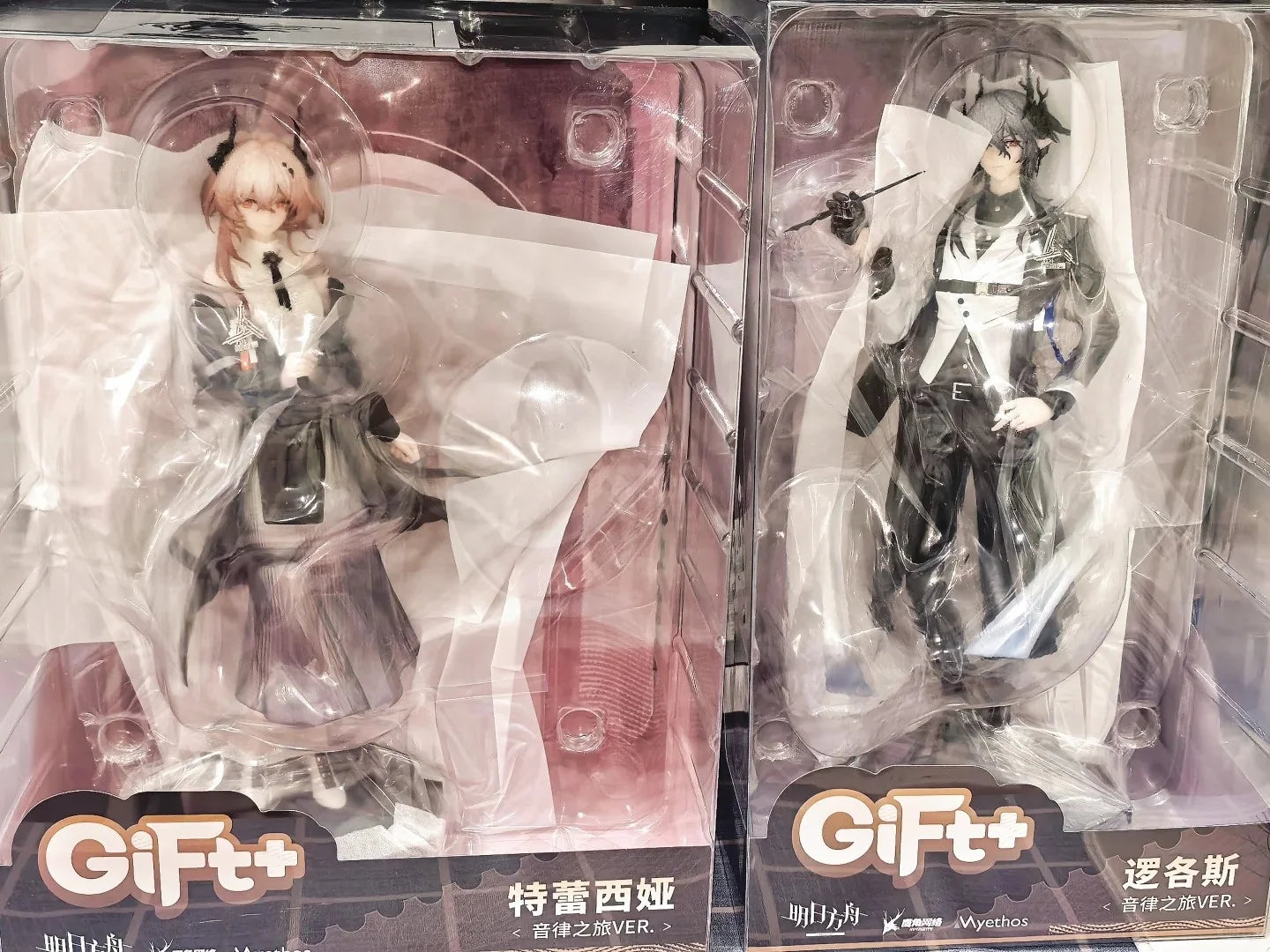 Authentic Myethos Arknights Gift 1/8  Logos& Theresa A Musical Journey Ambience Synesthesia Anime Figure Model