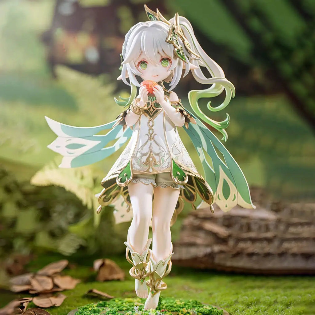 21cm Genshin Impact Nahida Lesser Lord Kusanali Standing Pose Anime Figure Cute Nahida Figures Pvc Collection Model Toys Gifts
