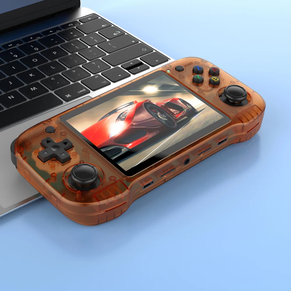 ARKOS R46H Retro Handheld Video Game Console Linux System 4.2 Inch IPS Screen R63 ultra Portable Pocket Video Player 64GB 128GB