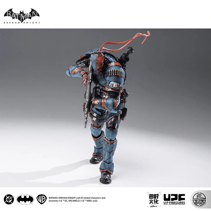 100% Original LPZZ UPF Rouno Cueure DC002 1/12 Batman Arkham Knight Deathstroke Genuine In Stock Figure Model Toys