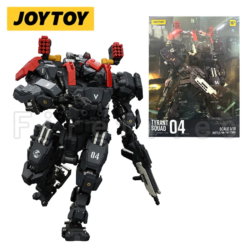 1/18 JOYTOY Action Figure Mecha Battle For the Stars Tyrant-03 Tactical Type Tyrant-04 City Combat Type Anime Toy