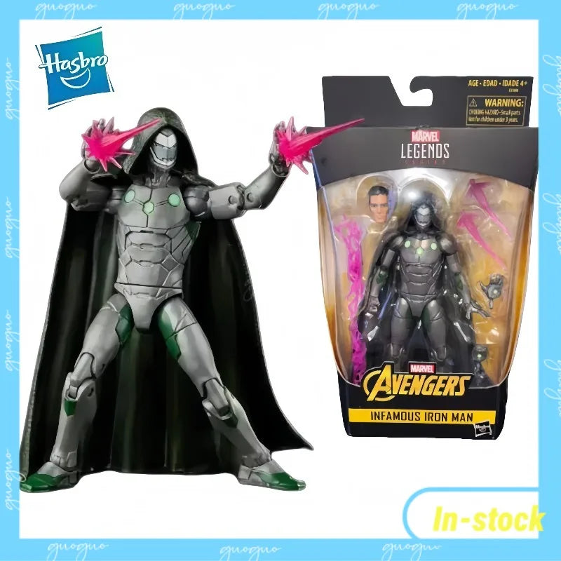 【In-stock】Hasbro Marvel Legends Infamous Iron Man 6-Inch Anime Figure Toy Collectible Figure