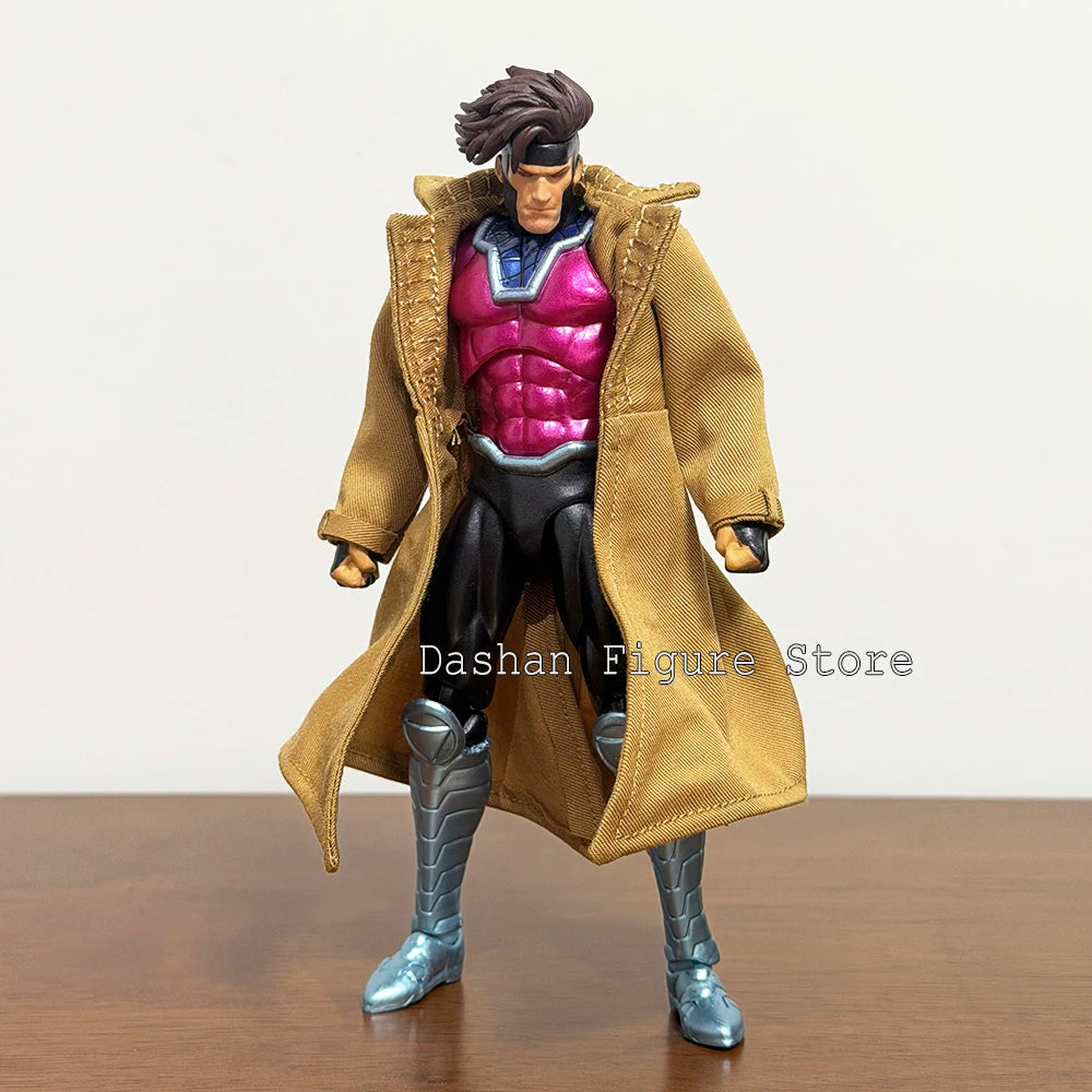 CT Factory Mafex 131 Gambit Action Figure Remy Etienne LeBeau Figures PVC Movable Anime Collectible Model Toys for Holiday Gifts