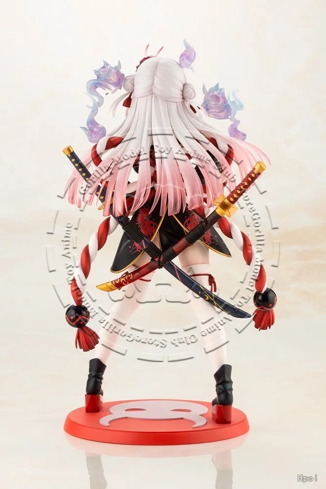 In Stock Original Genuine KOTOBUKIYA Nakiri Ayame hololive Anime Figure Model 245mm Collectible Statue Gift Model Doll Ornament