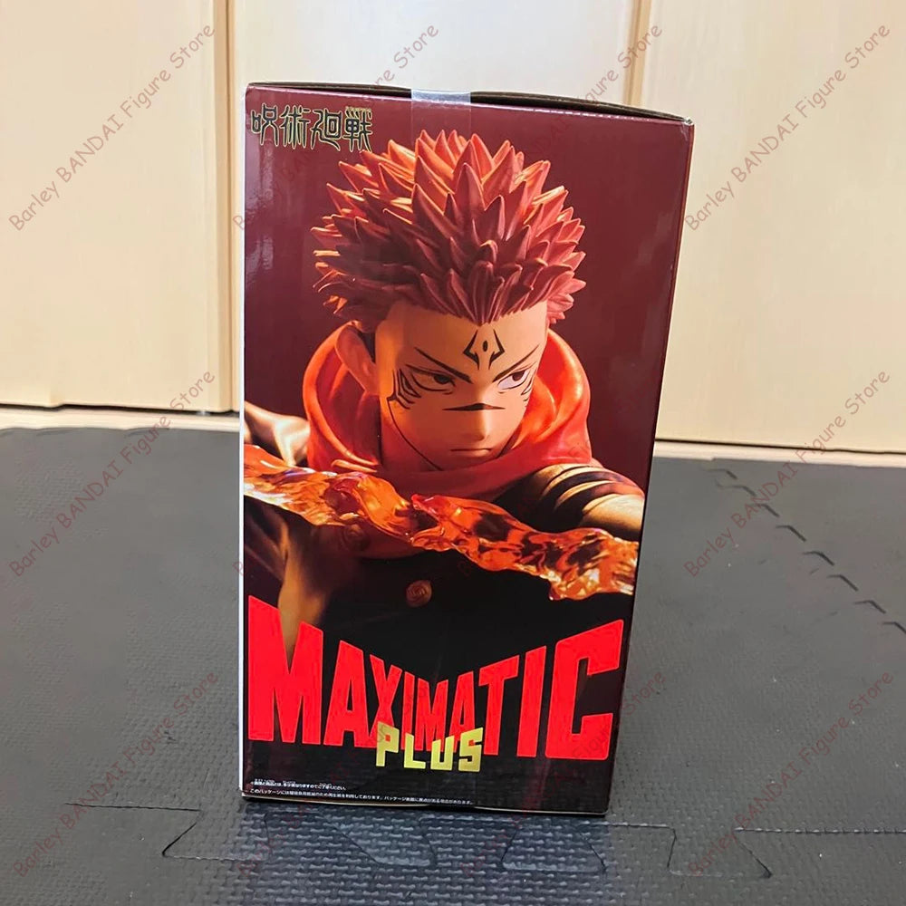 Original In Stock BANPRESTO Jujutsu Kaisen MAXIMATIC PLUS Ryomen Sukuna Anime Action Figures Model Toys Holiday Gifts For Kids