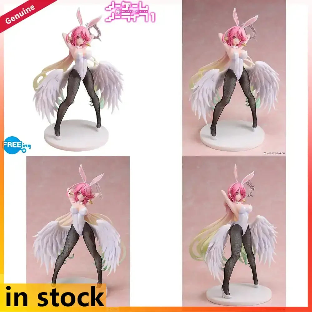 FREEing No Game No Life Jibril Bunny Ver 1/6 Pre-painted Anime Figure Collection B-style H300mm In Stock Original