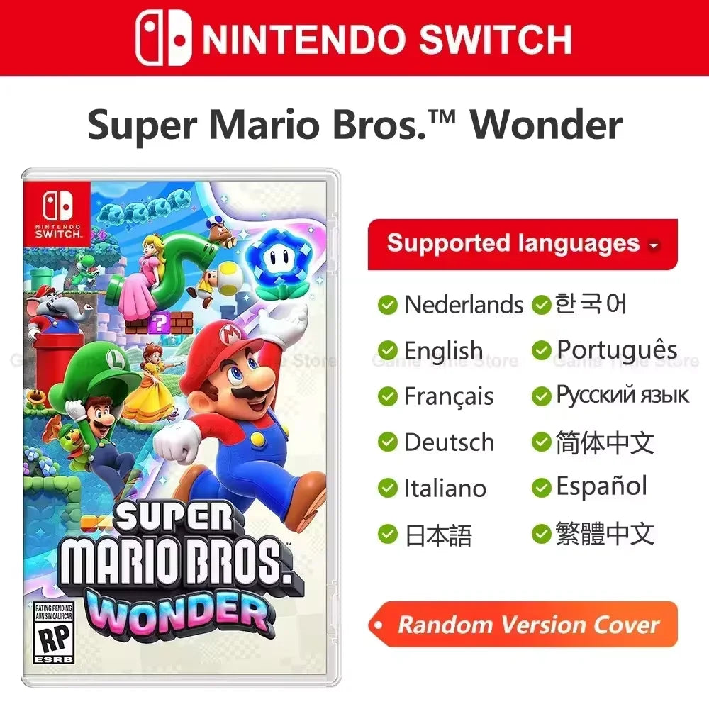 Super Mario Bros. Wonder Nintendo Switch Game Deals 100% Original Physical Game Card for Nintendo Switch OLED Lite Game Console