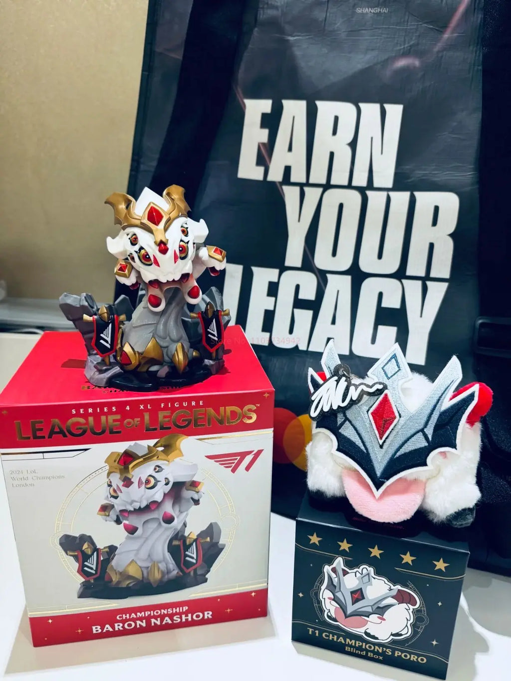 League of Legends Lol World Championship T1 Victory Nash Baron Action Figure Collectible Game Merchandise Handmade Customizable