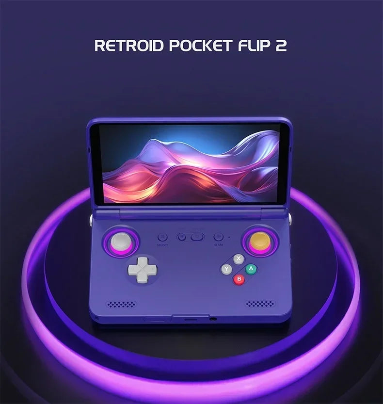 Android Rocker NEW!Retroid Pocket Flip2 Android SD865/D1100 5.5”1080p OLED WIFI6 Hand ...