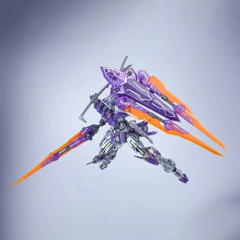 Original Holographic Translucent Valkyrie Assembly Model Action Figures Mecha Scp Process Toys Desktop Ornament Collectable Gift