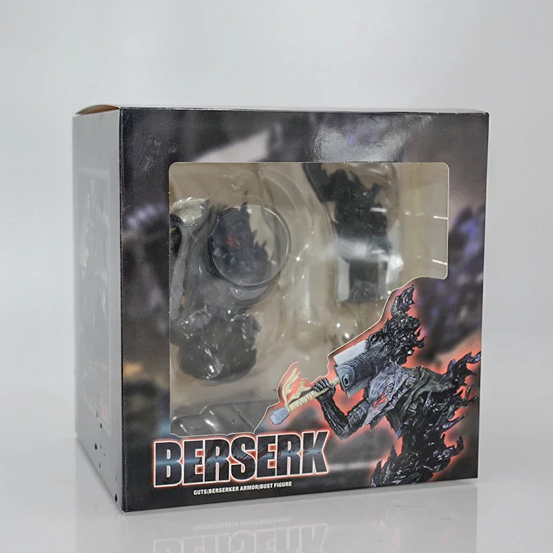 25cm Berserk Guts L Anime Figure Guts Berserker Armor Action Figure Berserk Black Swordsman Figurine Collectible Model Doll Toys