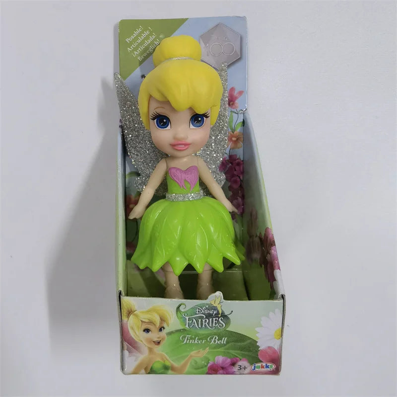 New Hot Disney Princess Miniature Doll Model Rapunzel Ariel Snow White Poseable Cute Anime Action Figure Model Frozen Gift Toy