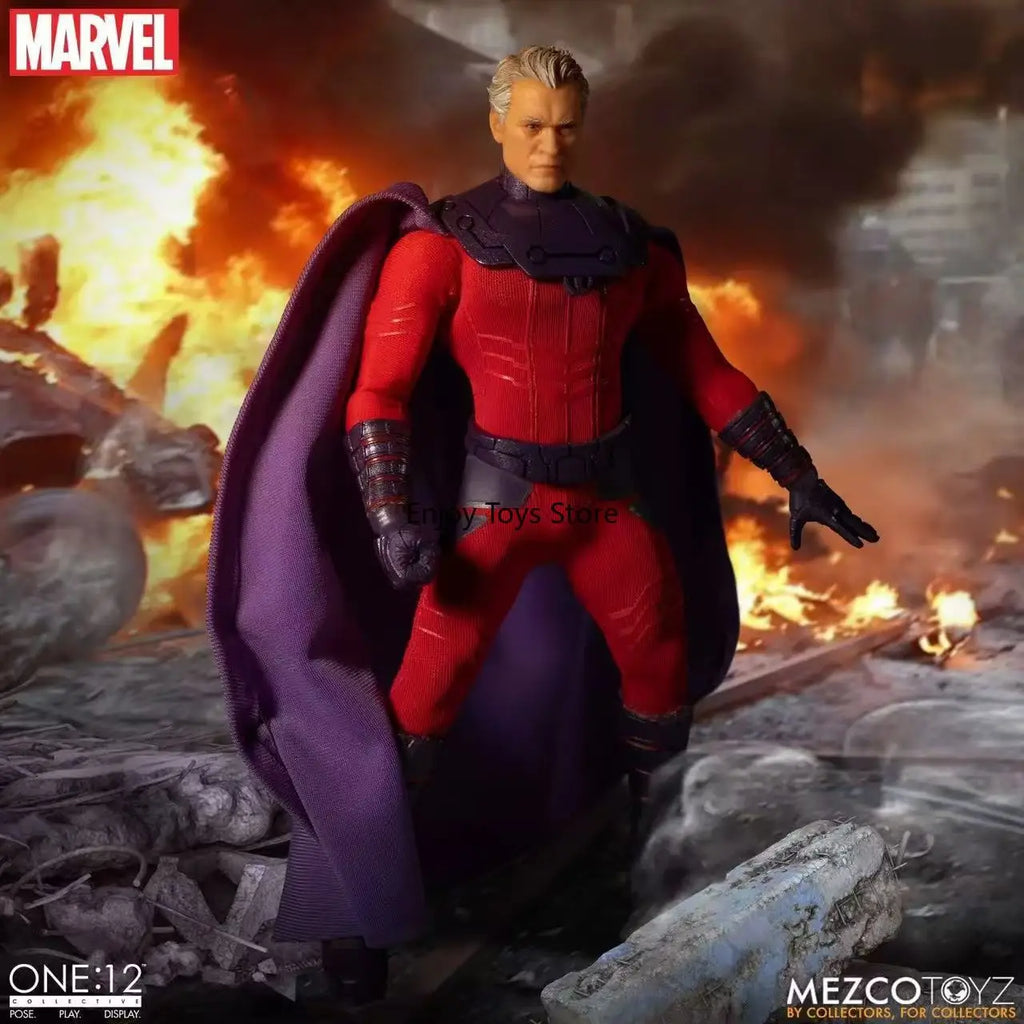 In Stock: Mezco Magneto (X-Men), 6-Inch Articulated Figure (1/12 Scale)