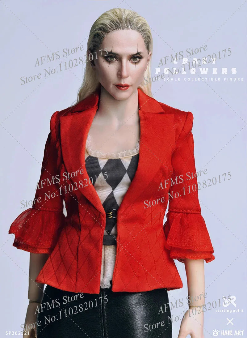 QD202501 1/6 Scale Collectible Figure Crazy Clown Lover Follower Singer 12Inch Women Soldier Action Figure Model Toys