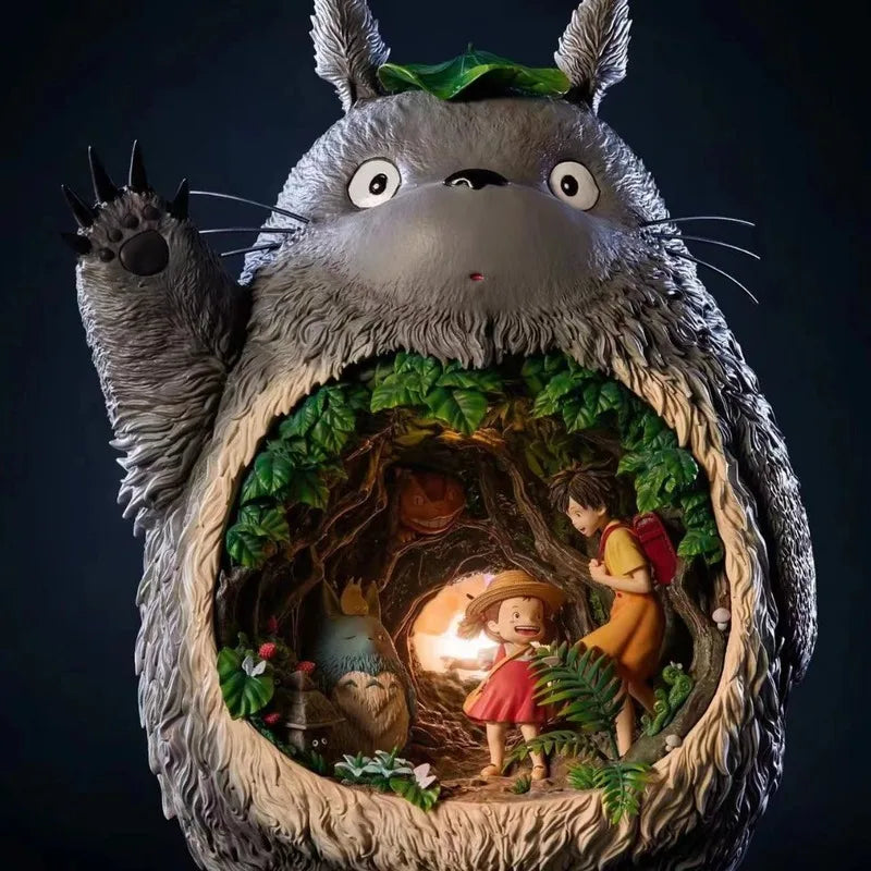 33 cm Chinchilla Hayao Niyazaki Anime Charakter Modell Wohnzimmer Wohnkultur Hause Kawaii Desktop Figurine Weihnachtsgeschenke