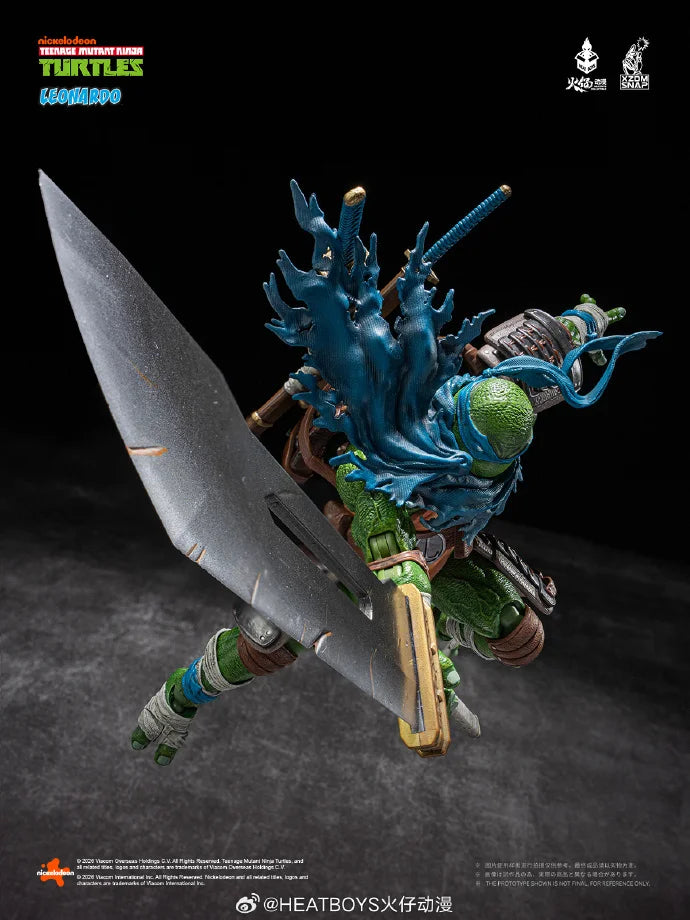 Pre Order HEATBOYS HB0103 Teenage Mutant Ninja Turtles Leonardo Action Figure Deluxe Edition