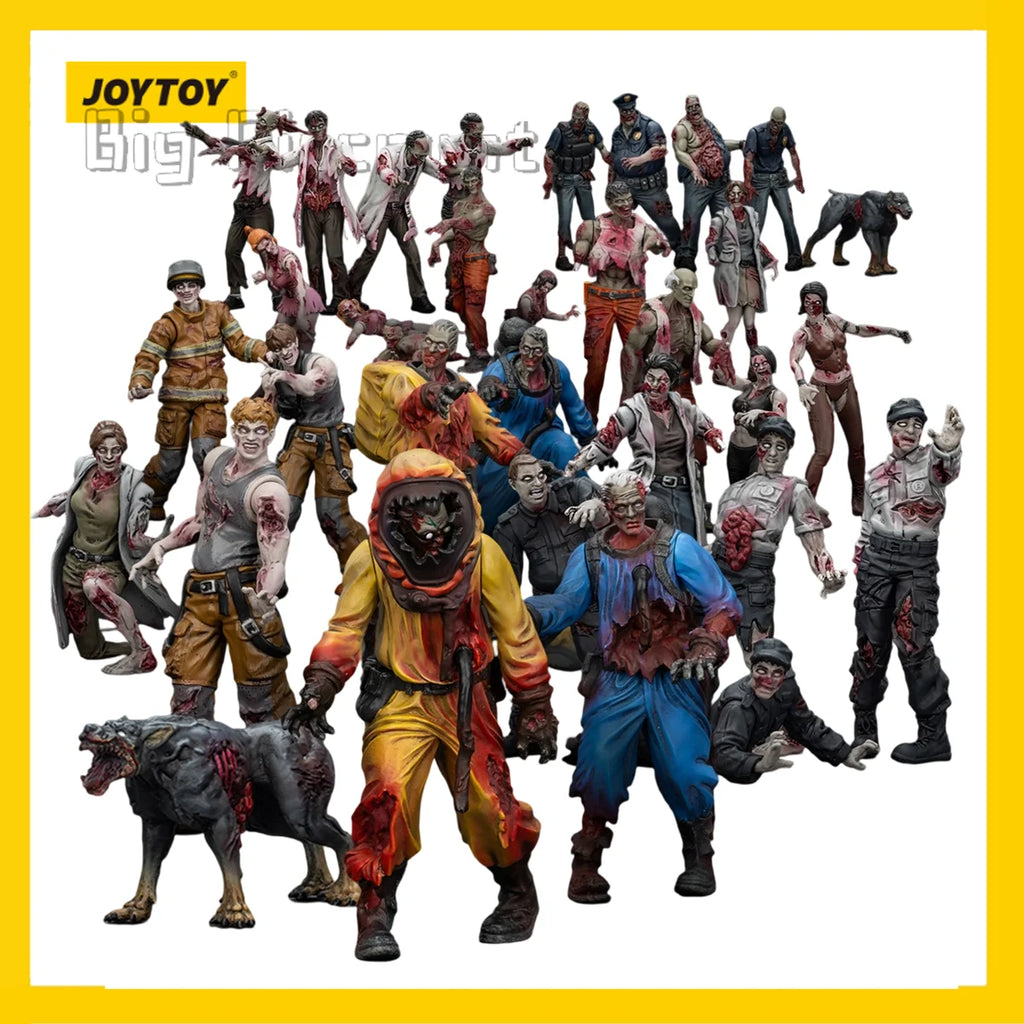 [IN-STOCK]JOYTOY Dark Source Action Figure Dark Source Zombie Figure Security Guards 11P  birthday