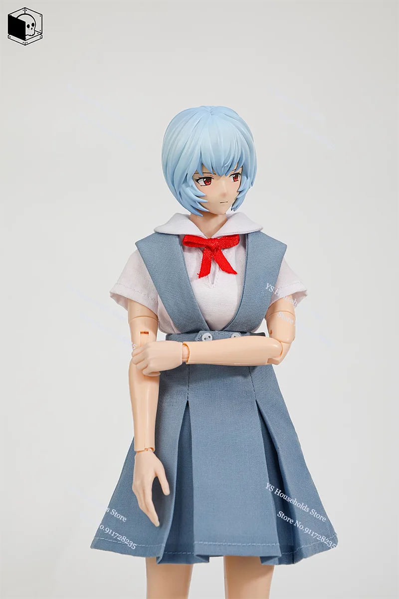 Skull Box Toys 1/6 Asuka Langley Soryu Ayanami Rei Anime Girl Cloth Action Figure EVA Fans Collectible 12" Soldier Model Doll