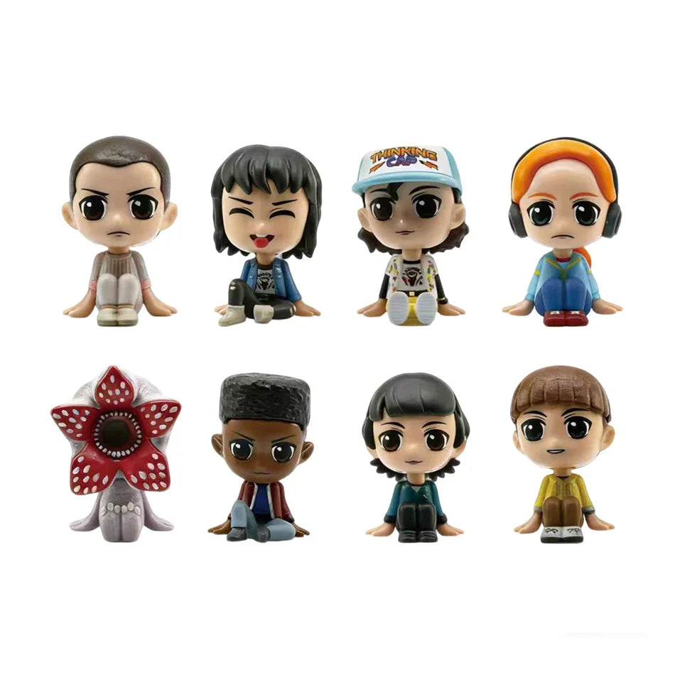 Anime Figure Jane Ives/Will Byers/Mike Wheeler Action Figure Cosplay Vinyl ornament Figures Toy New Year gift