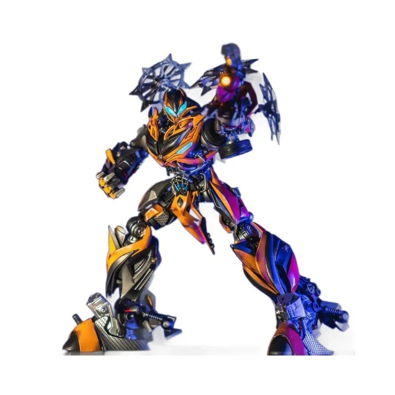 1: 18 Bumblebee Alloy Version Comicave Transformation Cs Action Figure Handmade Toy Movable Robot Diamond Model Alloy Model Toy