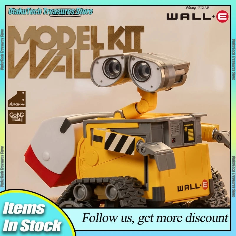 Gong Wall·E  Assembly Model Anime Peripheral Genuien 15cm Pvc Action Figurine Collection Model Birthday Toys Gifts
